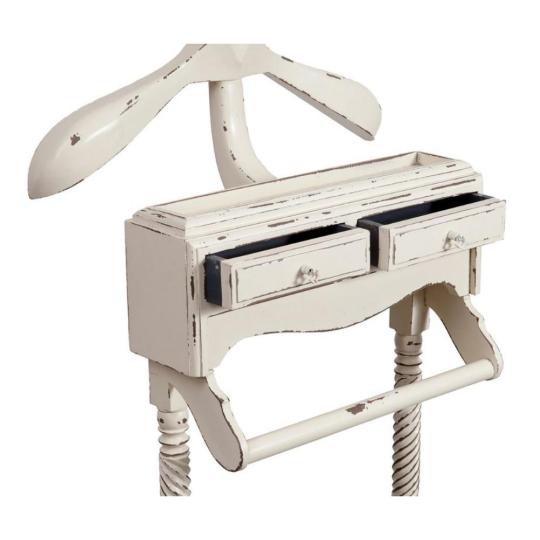 antikovy biely oblecenou vesiak rustikalny vintaz vesiak predsien oblekovy drziak odevny drziak predsien spalna mediteransky starozitny antikovy patinovany vidiecky nabytok bytovy obchod obchod budapest.jpg